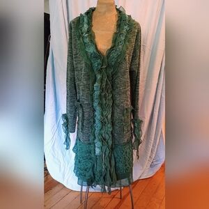 XL Pretty Angel Dress/Cardigan